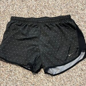 Nike Women's Black Running Shorts DRI-FIT SIZE M